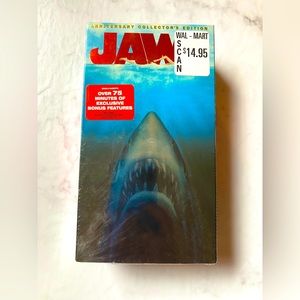 Jaws VHS Anniversary Collectors Edition Double Pack Set of 2 Factory Sealed